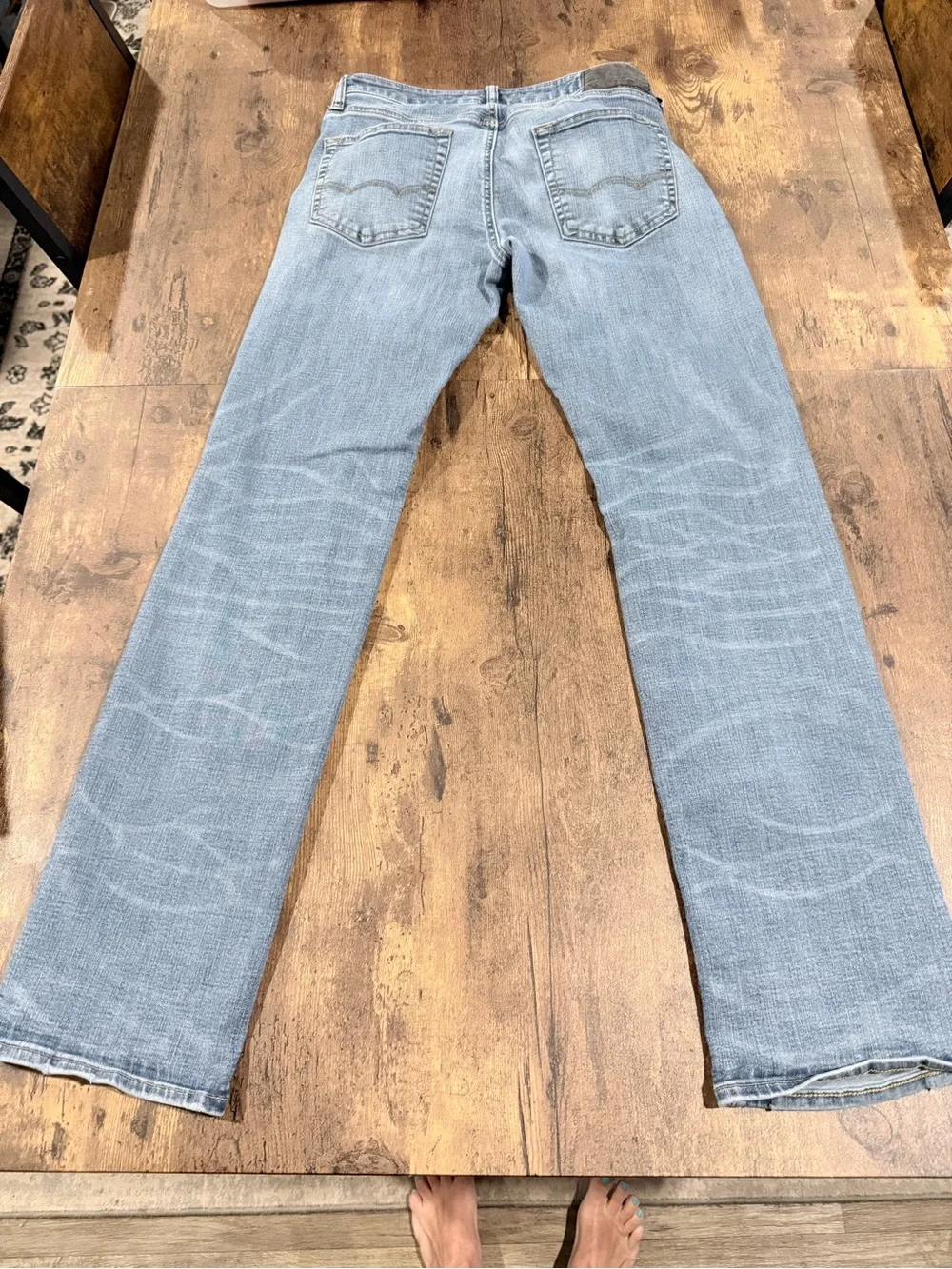 American Eagle Outfitters Light Blue Straight Jeans